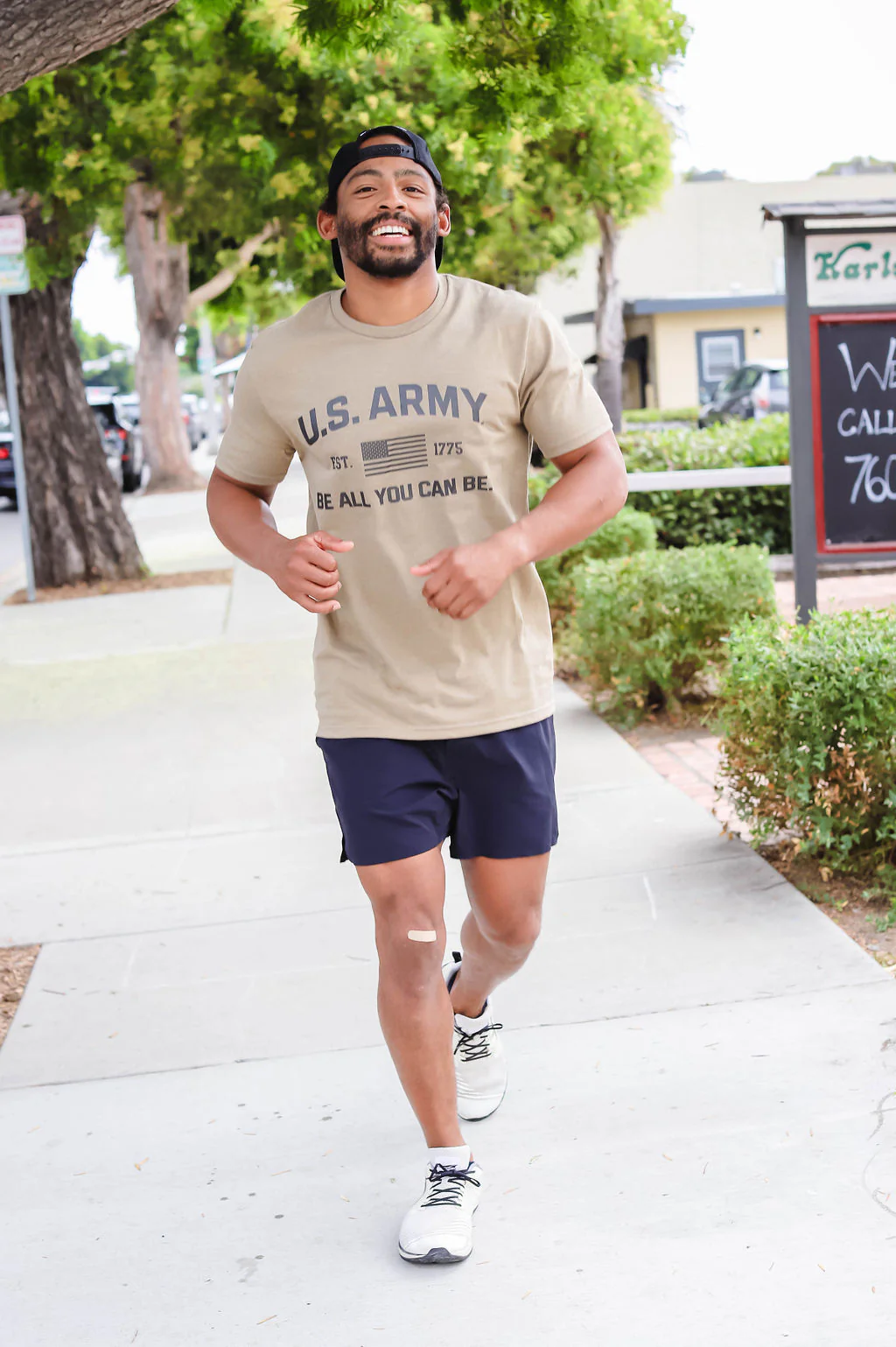 Army T-Shirt Be All You Can Be (Coyote Brown) - Image 4