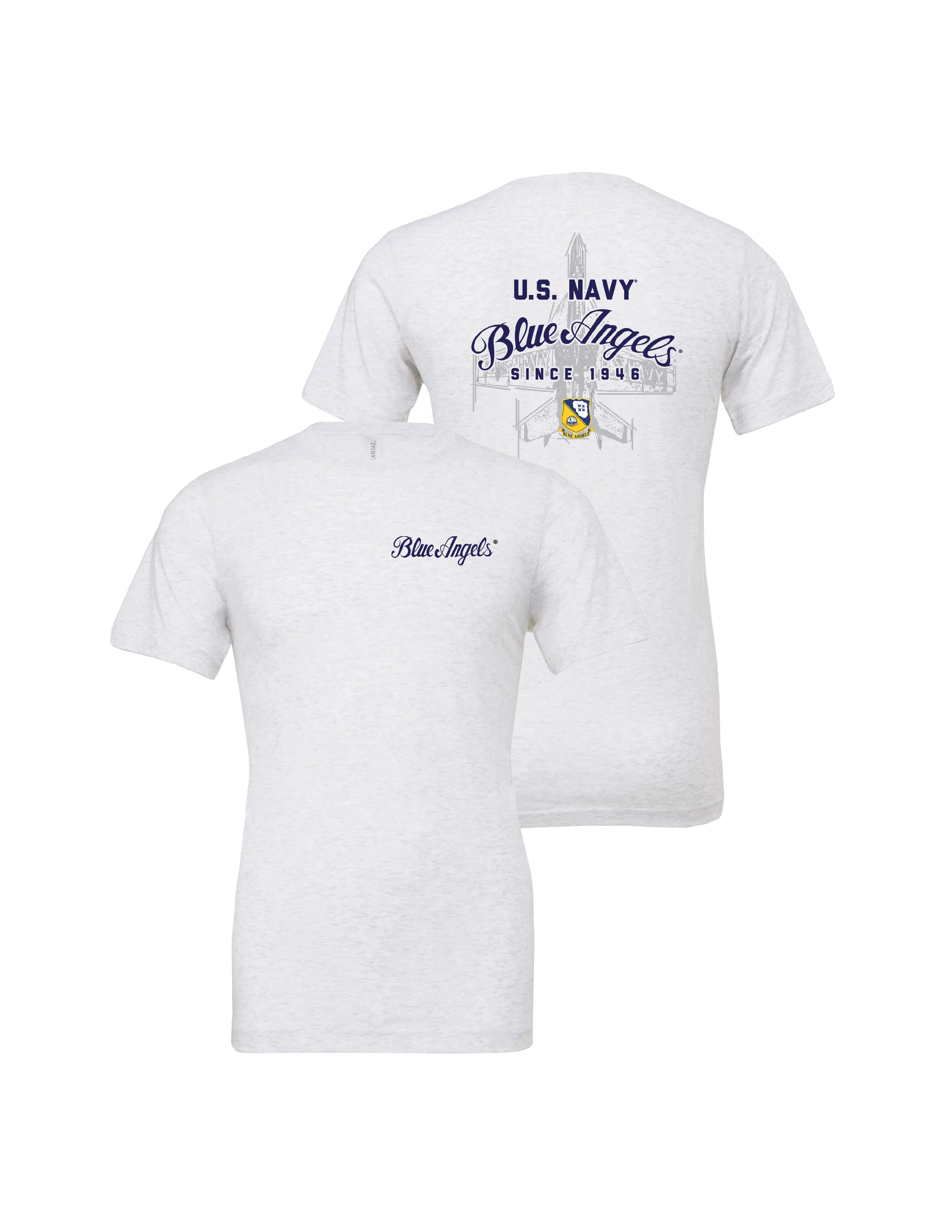 Blue Angels Since 1946 T-Shirt (Ash)