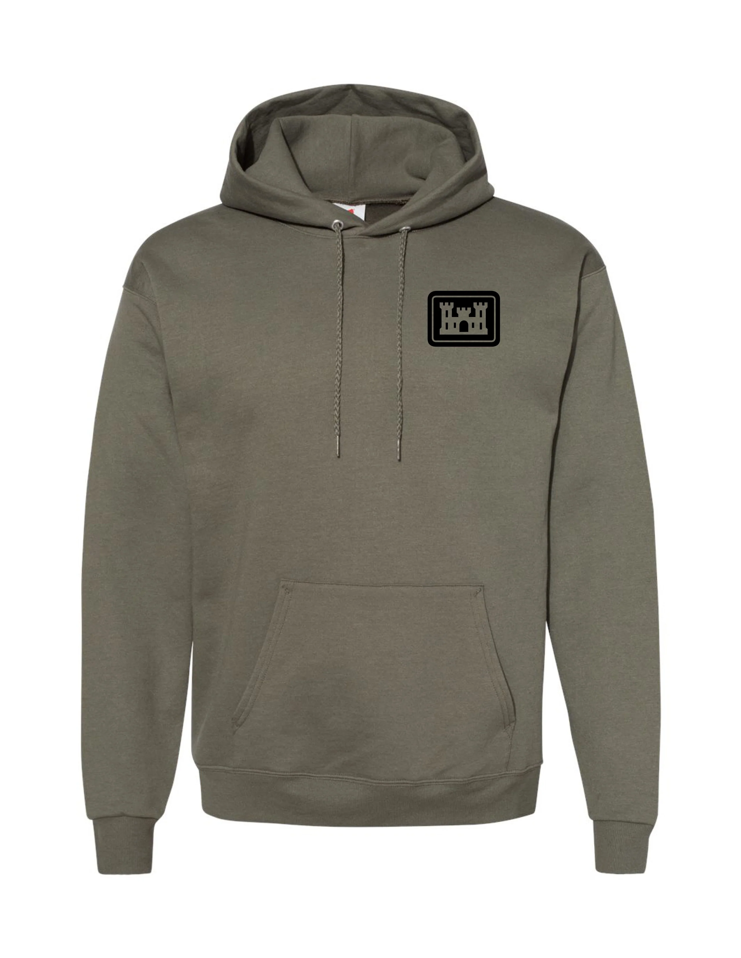 Corps of Engineers Hoodie (Military Green) - Image 2