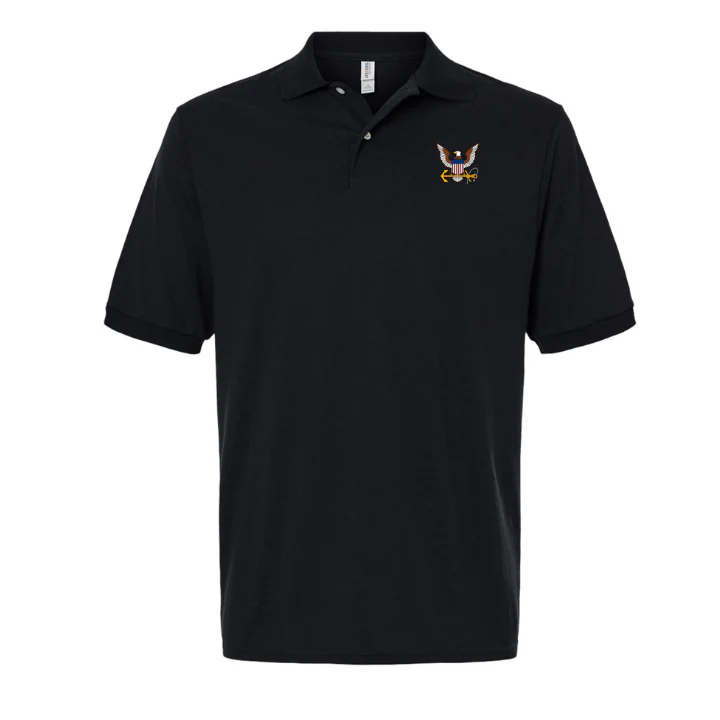 Navy Polo (Black)