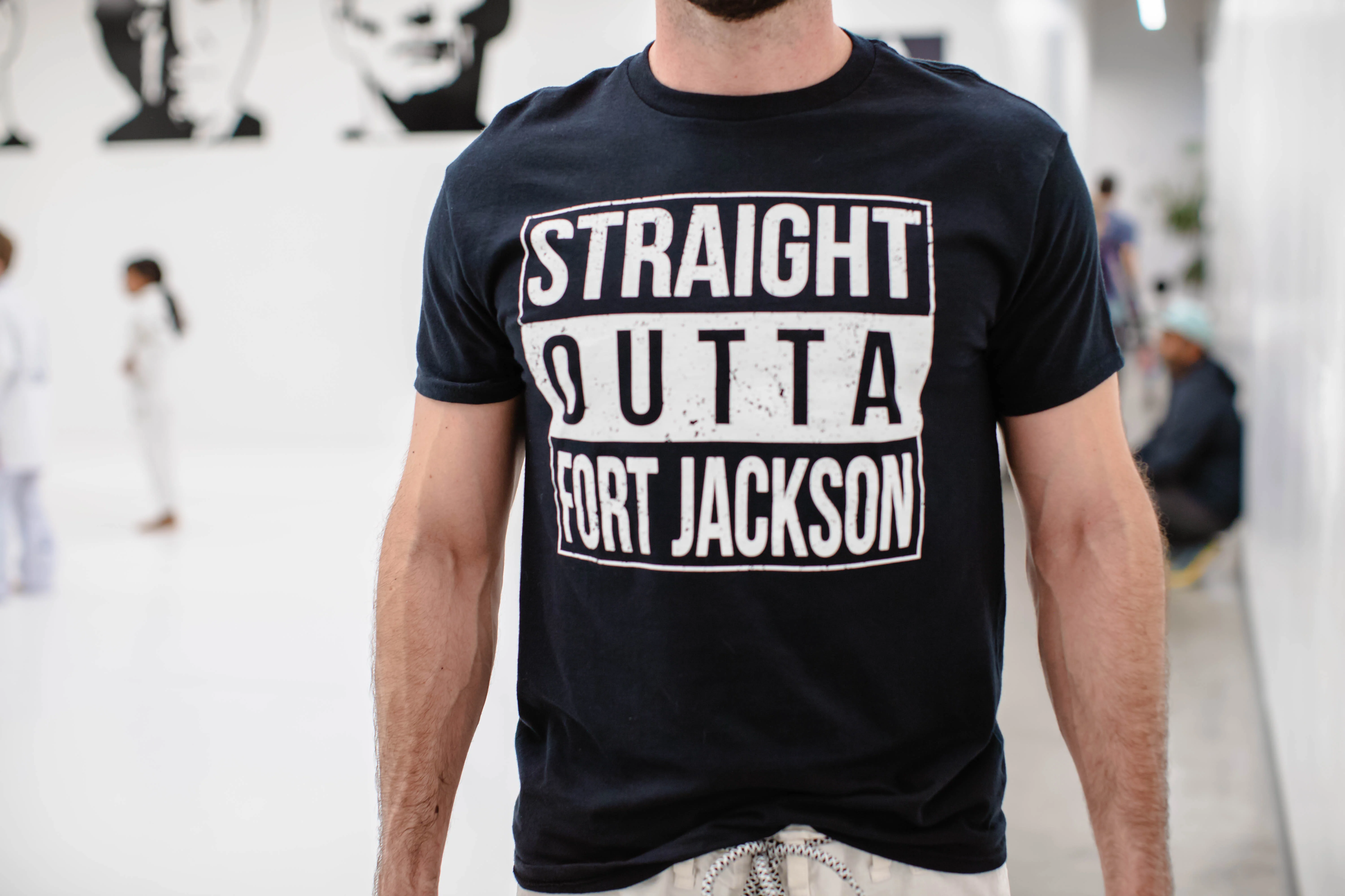 Straight Outta Fort Jackson (Black) - Image 3