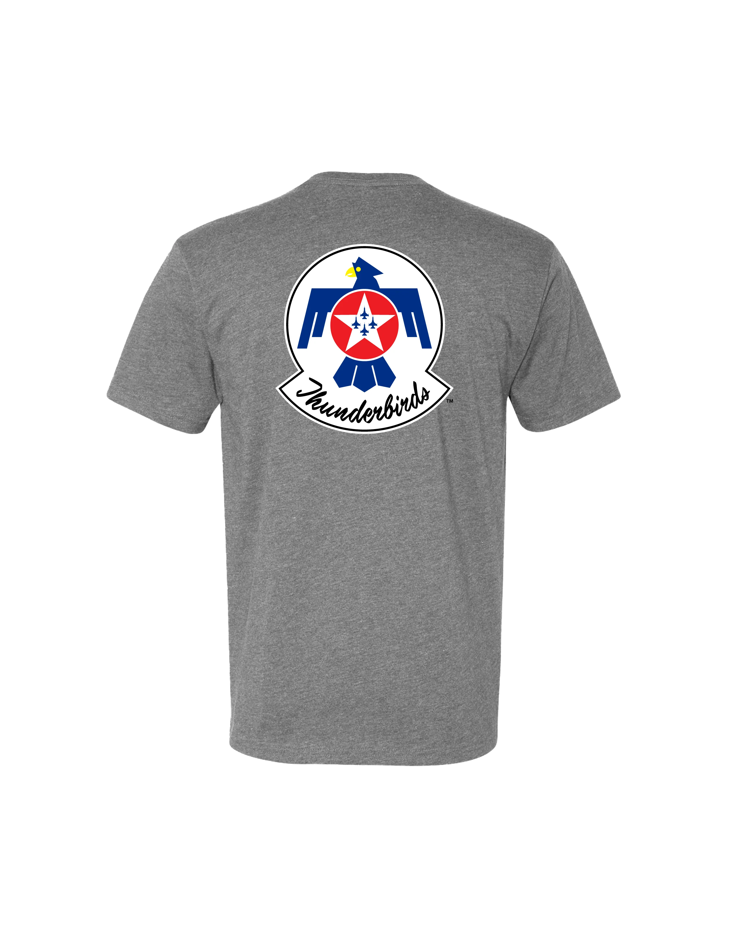 U.S. Air Force Thunderbirds Graphic T-Shirt (Dark Heather Gray) - Image 3