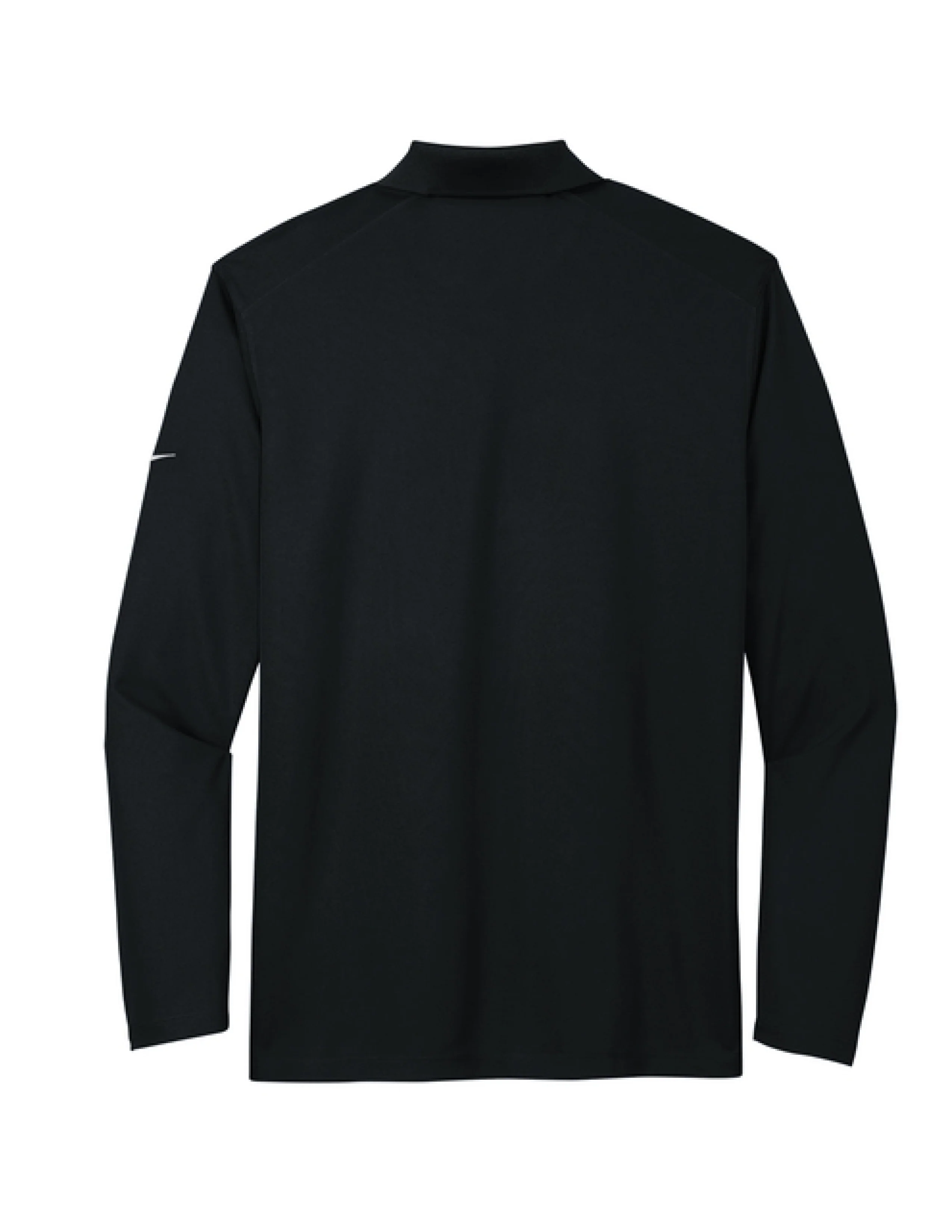 U.S. Army Nike Dri-FIT Micro Pique 2.0 Long Sleeve Polo (Black) - Image 3