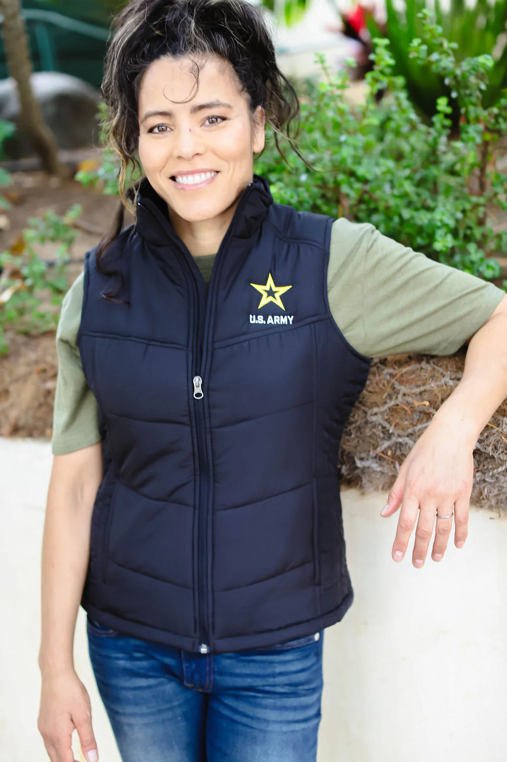 U.S. Army Vest LADIES (Black) - Image 5