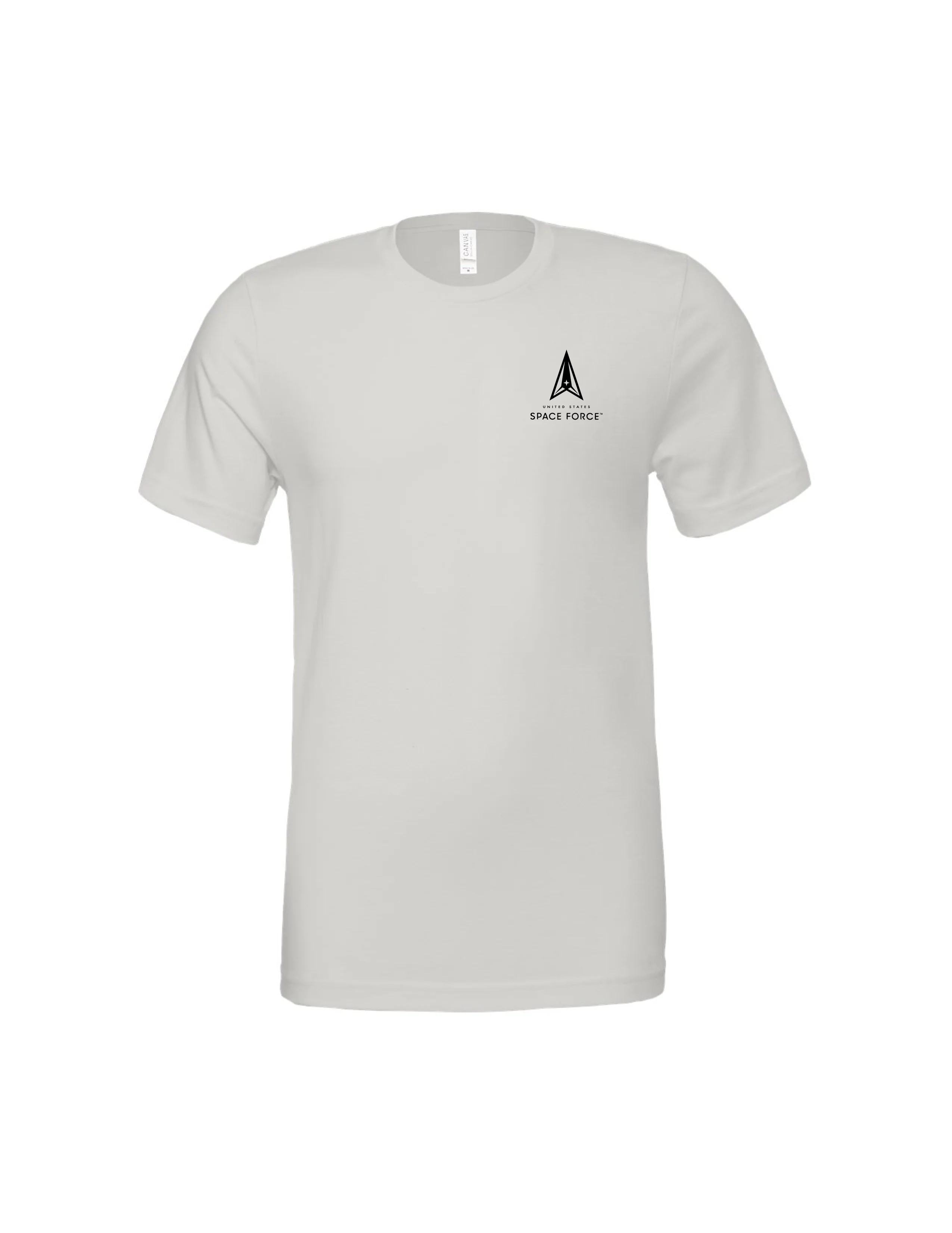 U.S. Space Force Semper Supra T-Shirt (Silver) - Image 3