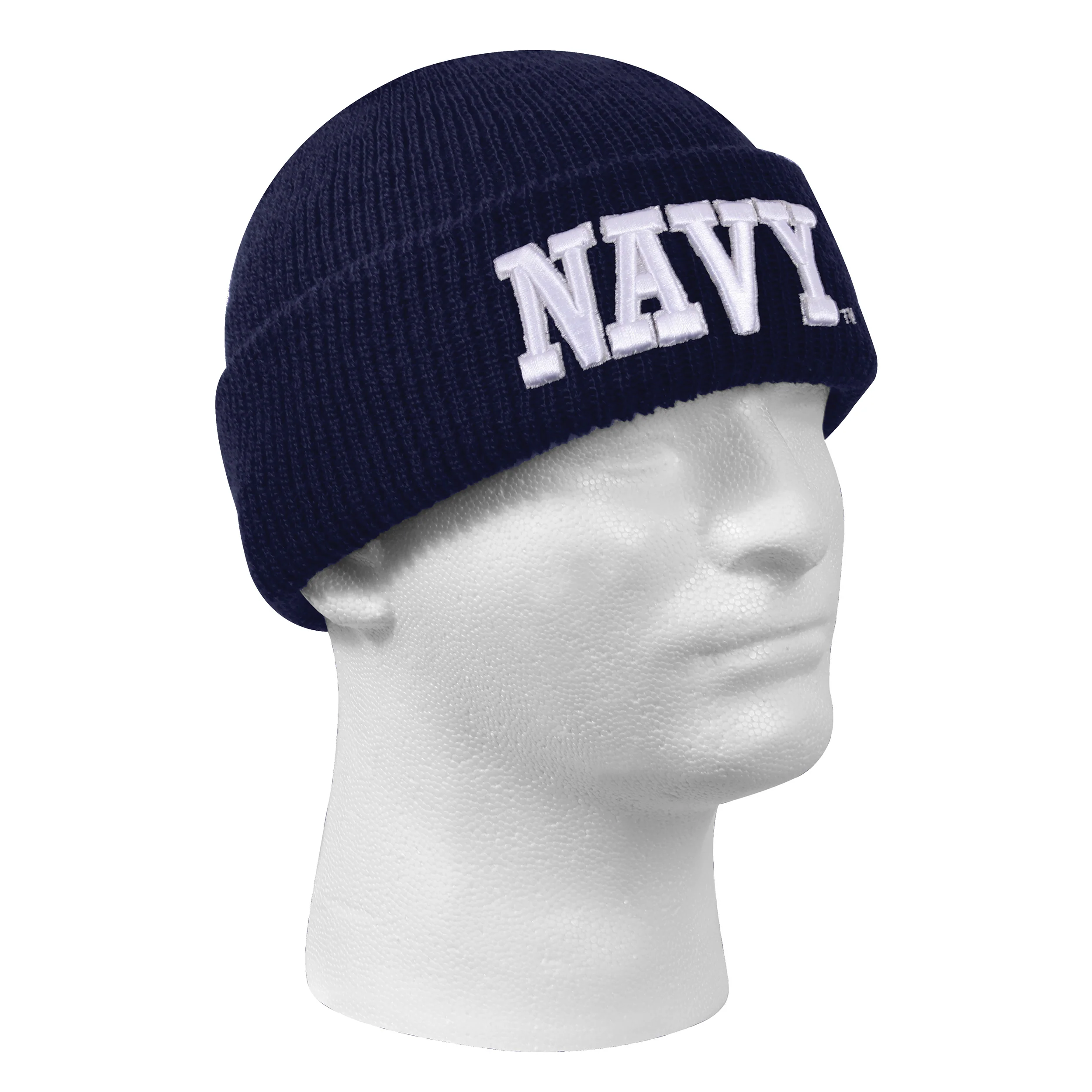 US Navy Beanie - Navy Blue - Image 3