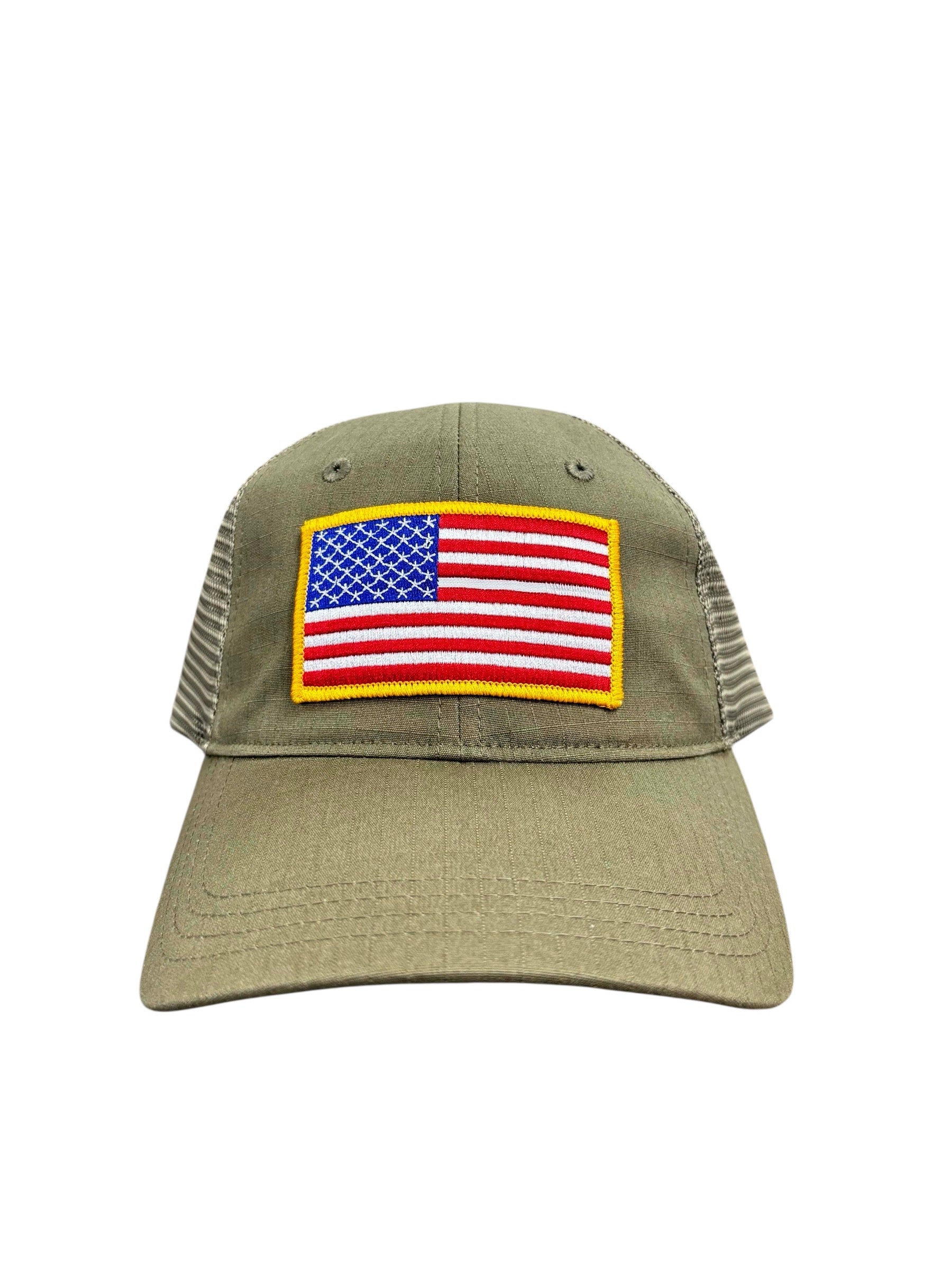 USA Flag Patch Richardson 111T Relaxed Tactical | Army Olive